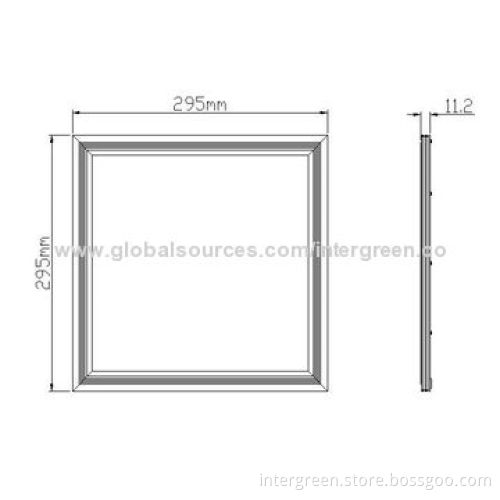 24W 300*300mm LED Panel Light with CE, RoHS, FCC Marks